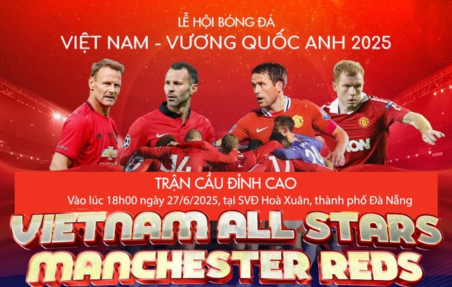 Dàn sao MU đến Đà Nẵng.