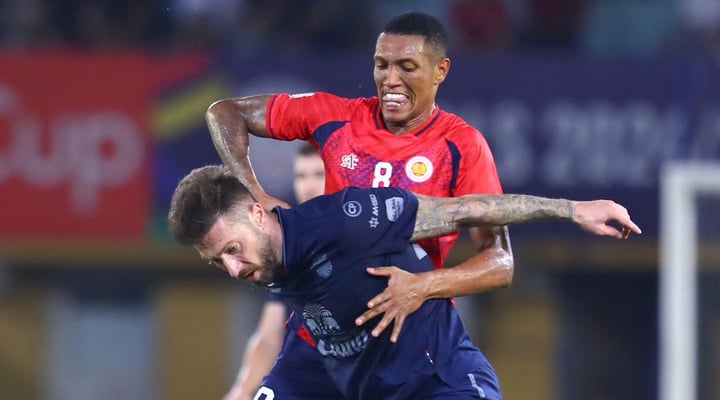 CLB Công an Hà Nội đối đầu với Buriram United.