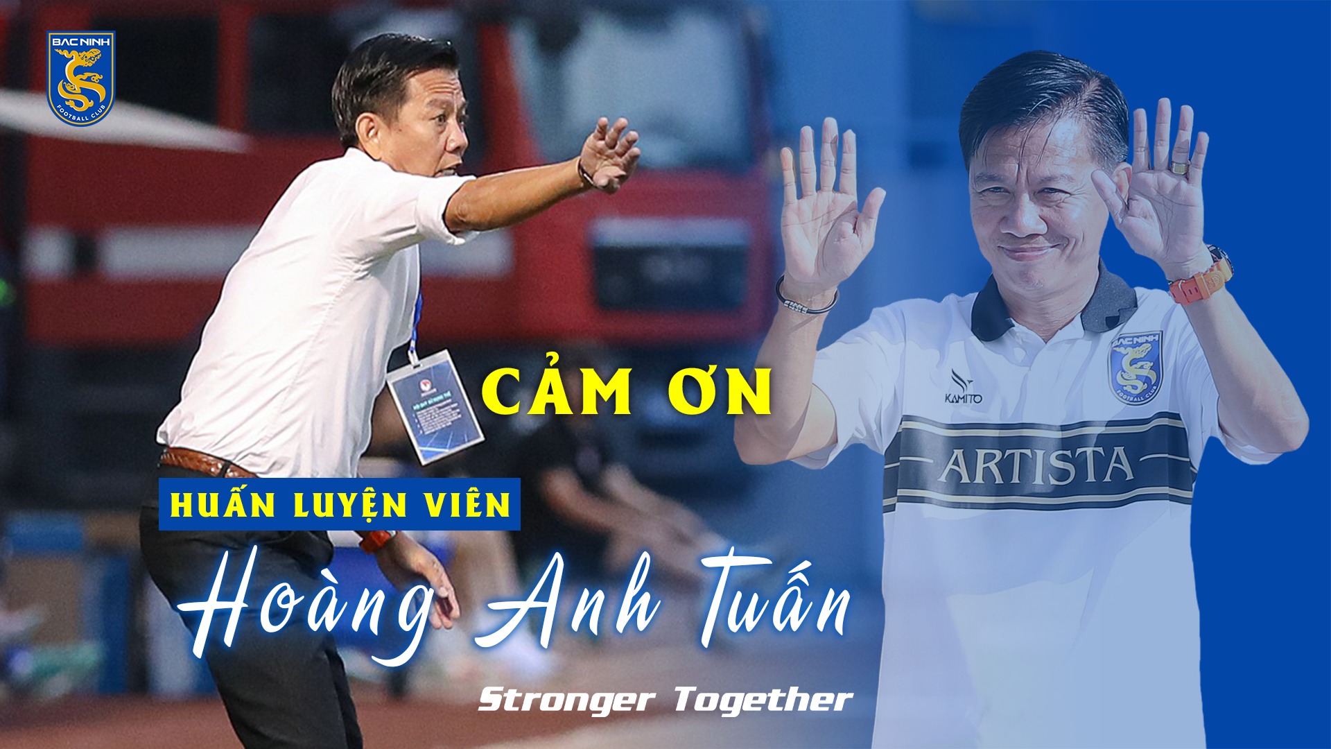 HLV Hoàng Anh Tuấn chia tay CLB Bắc Ninh sau ba tháng cầm quân 1