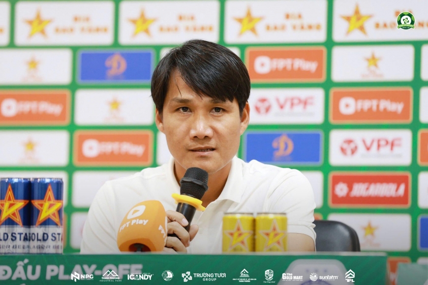 HLV Huỳnh Quốc Anh rất tự tin trước trận đấu